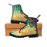 Cabertycirc - Women's Canvas Combat Boot